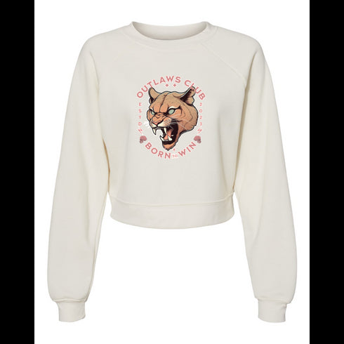 OUTLAWS CLUB BORN TO WIN Bella canvas hoodie 7505